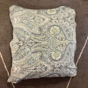 Pottery Barn Paisley Euro Shams - Qty 3